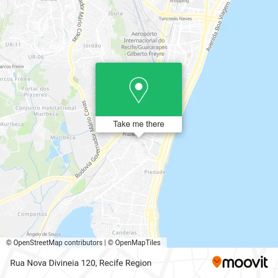 Rua Nova Divineia 120 map