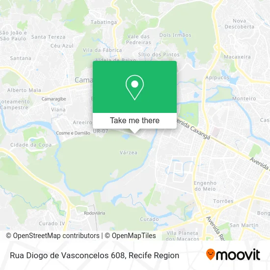 Rua Diogo de Vasconcelos 608 map