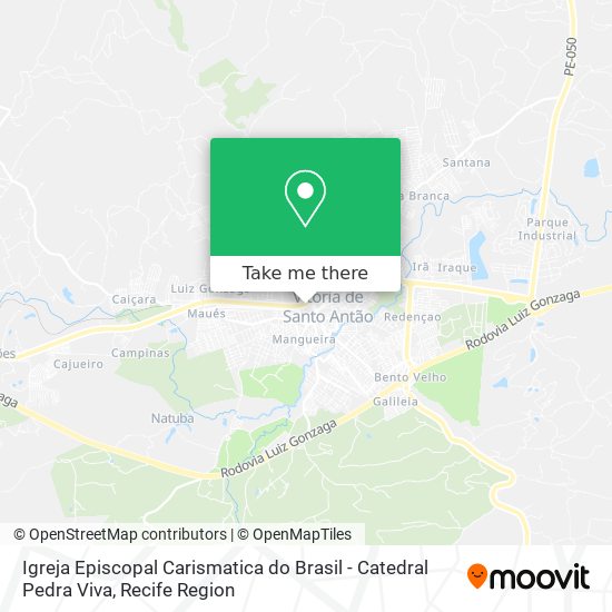 Igreja Episcopal Carismatica do Brasil - Catedral Pedra Viva map