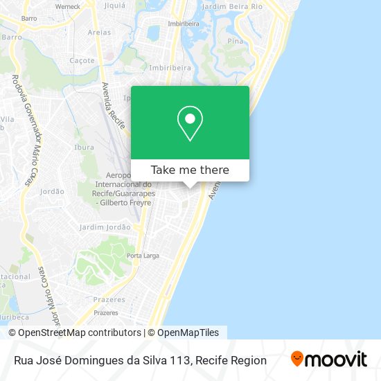 Rua José Domingues da Silva 113 map