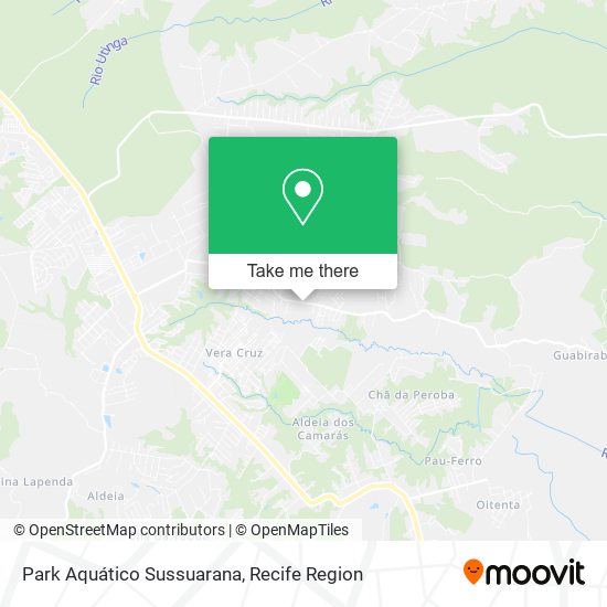 Park Aquático Sussuarana map