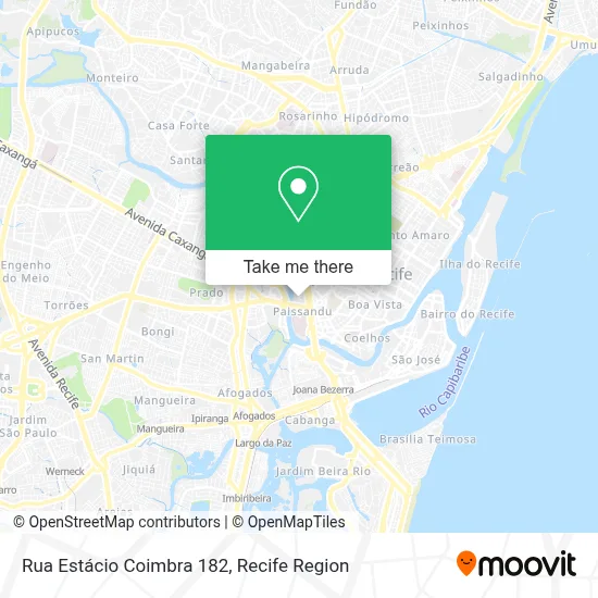 Rua Estácio Coimbra 182 map