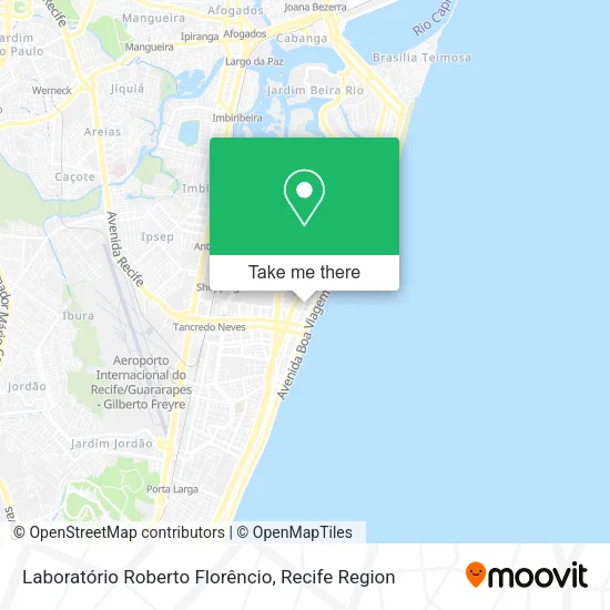 Laboratório Roberto Florêncio map