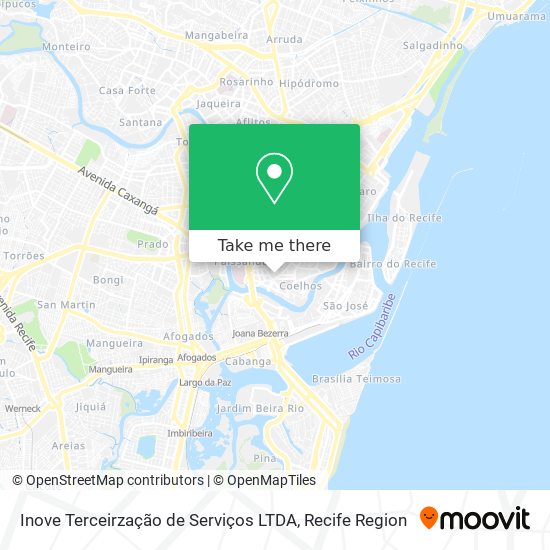 Inove Terceirzação de Serviços LTDA map