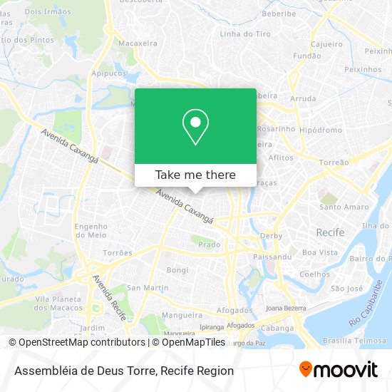 Assembléia de Deus Torre map