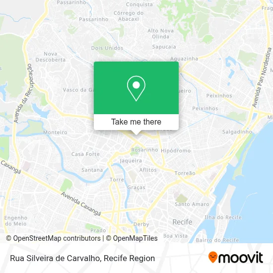 Rua Silveira de Carvalho map