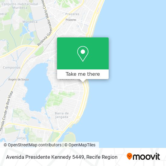 Avenida Presidente Kennedy 5449 map