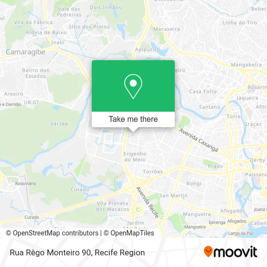 Rua Rêgo Monteiro 90 map