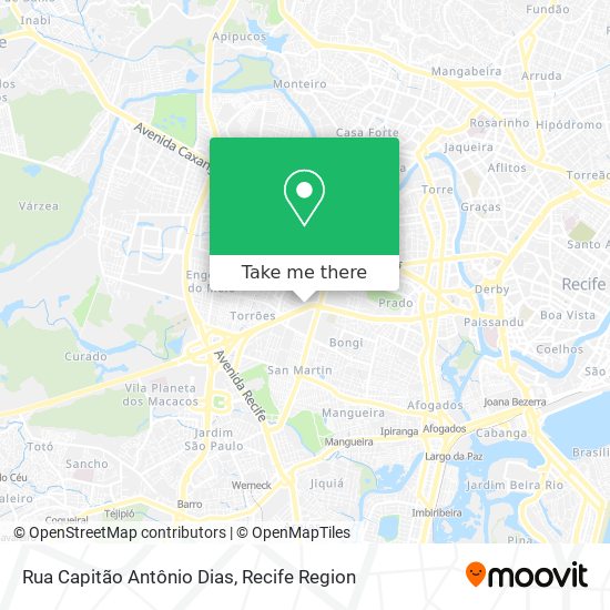 Rua Capitão Antônio Dias map