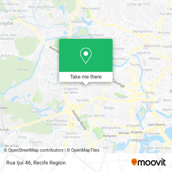 Rua Ijuí 46 map