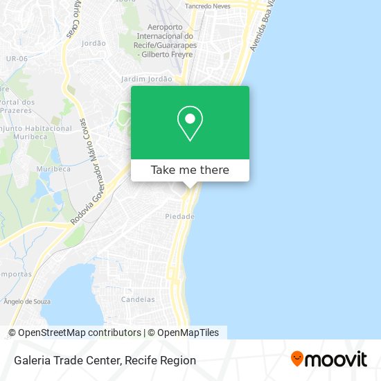 Galeria Trade Center map