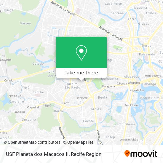 USF Planeta dos Macacos II map