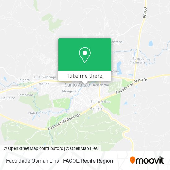 Faculdade Osman Lins - FACOL map