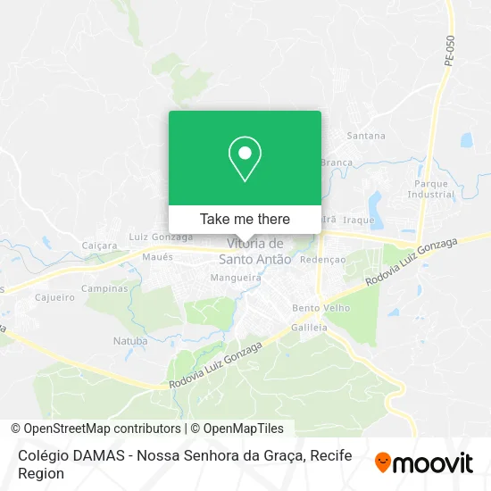 Colégio DAMAS - Nossa Senhora da Graça map