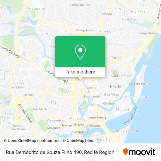 Rua Demócrito de Souza Filho 490 map