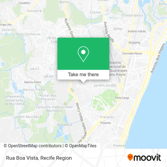 Rua Boa Vista map