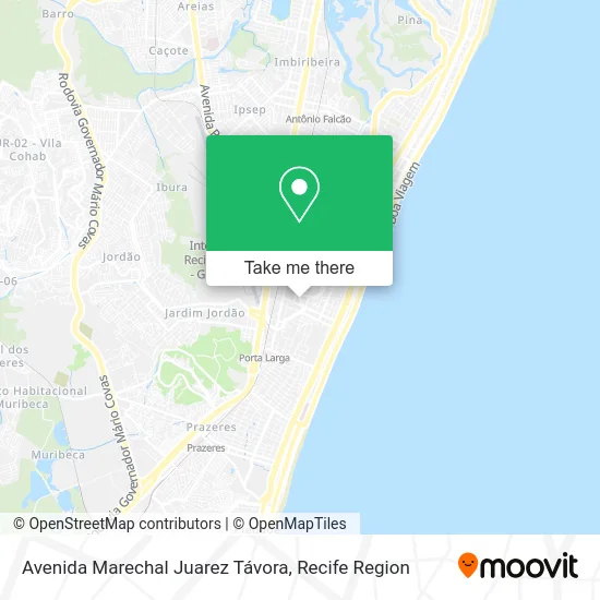 Avenida Marechal Juarez Távora map