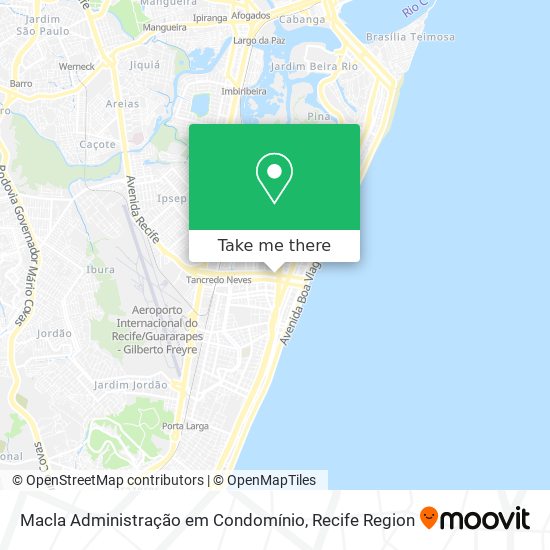 Macla Administração em Condomínio map
