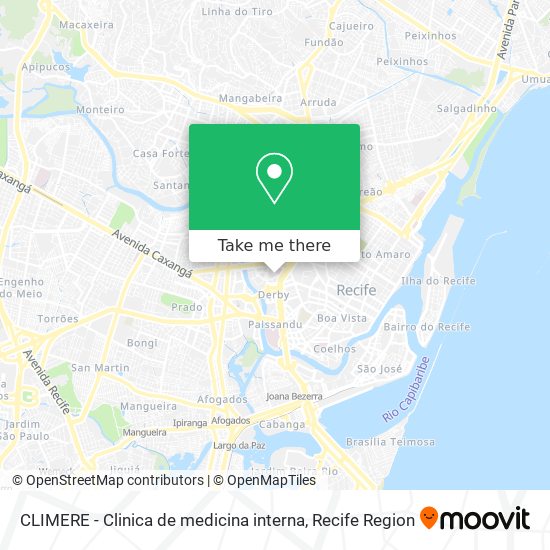 CLIMERE - Clinica de medicina interna map
