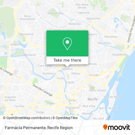 Farmácia Permanente map