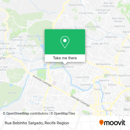 Rua Bebinho Salgado map