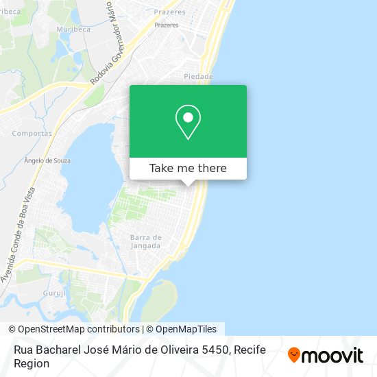 Rua Bacharel José Mário de Oliveira 5450 map