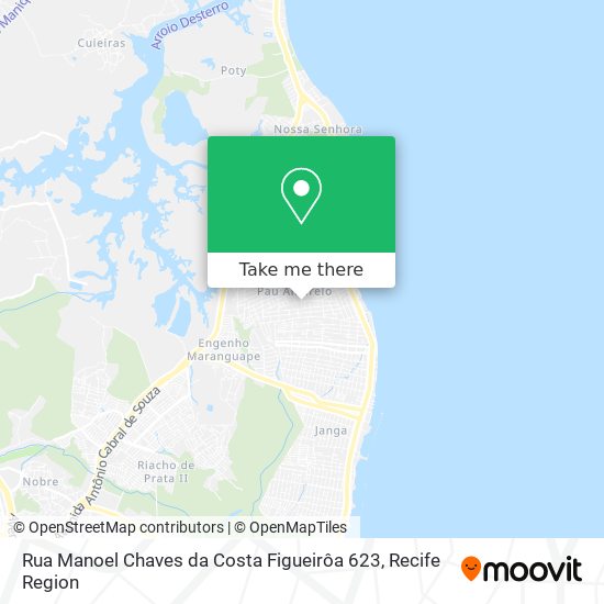 Rua Manoel Chaves da Costa Figueirôa 623 map