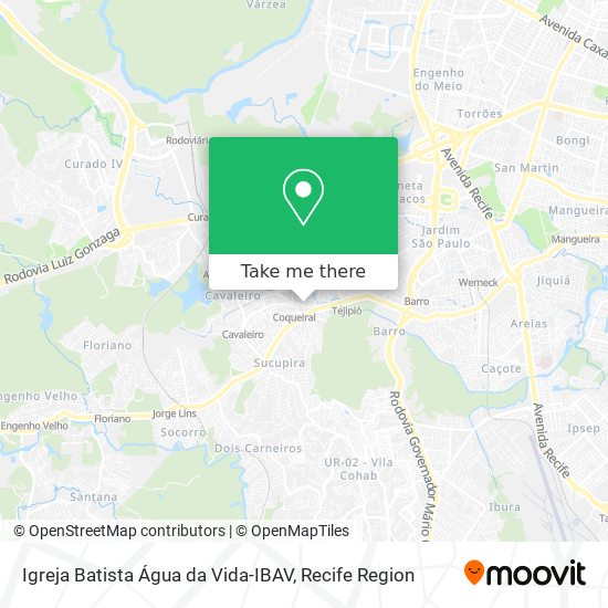 Igreja Batista Água da Vida-IBAV map