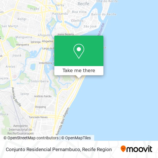 Conjunto Residencial Pernambuco map