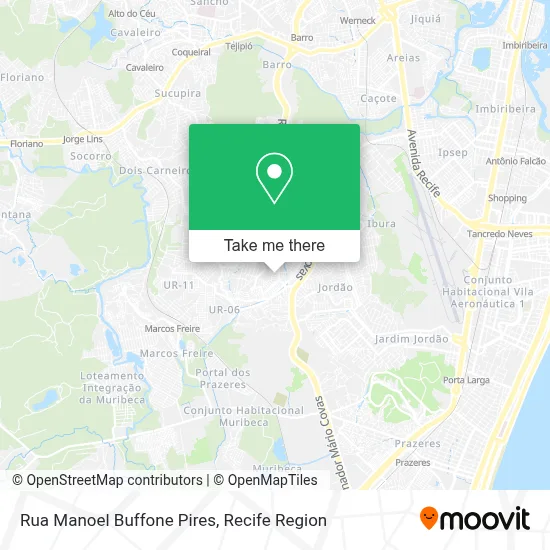 Rua Manoel Buffone Pires map