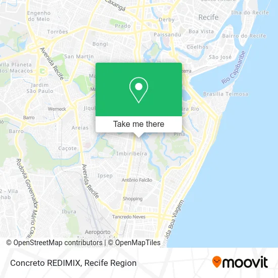 Concreto REDIMIX map