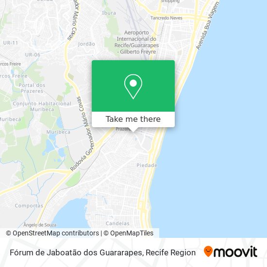 Fórum de Jaboatão dos Guararapes map