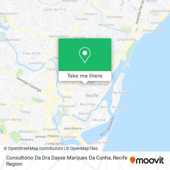 Consultório Da Dra Dayse Marques Da Cunha map