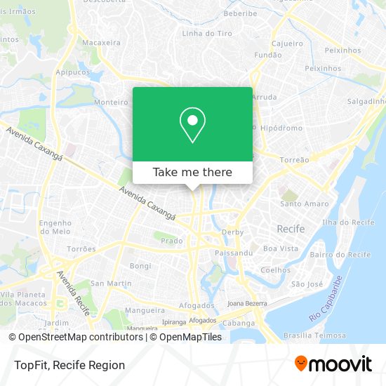 TopFit map