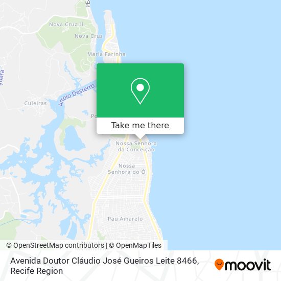 Avenida Doutor Cláudio José Gueiros Leite 8466 map