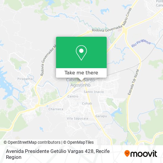 Avenida Presidente Getúlio Vargas 428 map