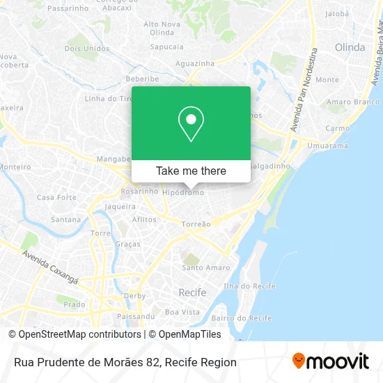 Rua Prudente de Morães 82 map