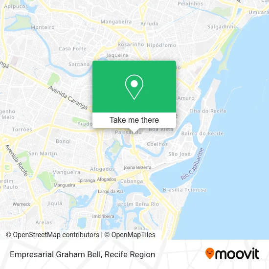 Empresarial Graham Bell map