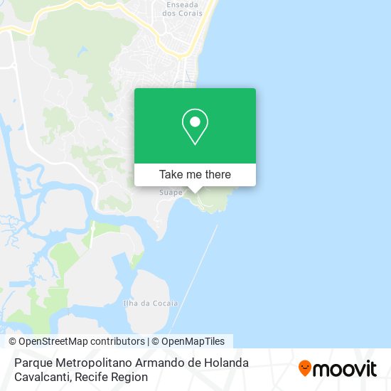 Parque Metropolitano Armando de Holanda Cavalcanti map