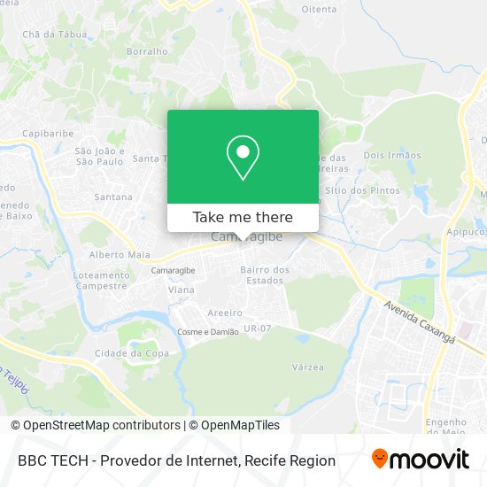 BBC TECH - Provedor de Internet map