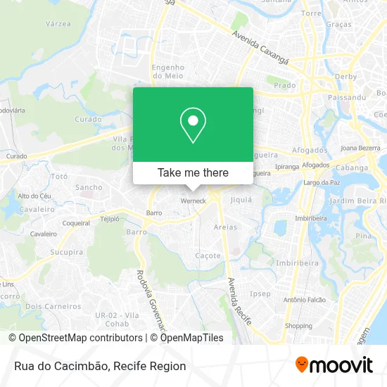 Rua do Cacimbão map