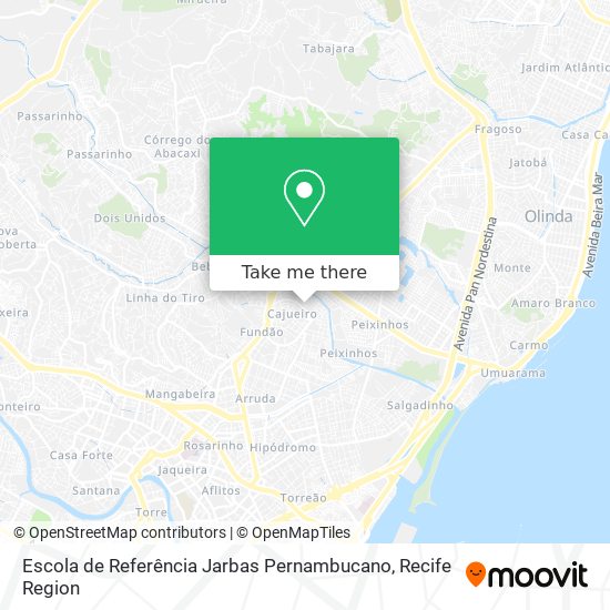 Escola de Referência Jarbas Pernambucano map