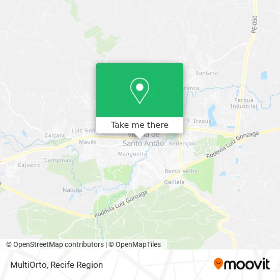 MultiOrto map