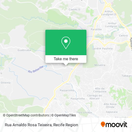 Rua Arnaldo Rosa Teixeira map