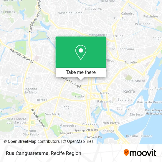 Rua Canguaretama map