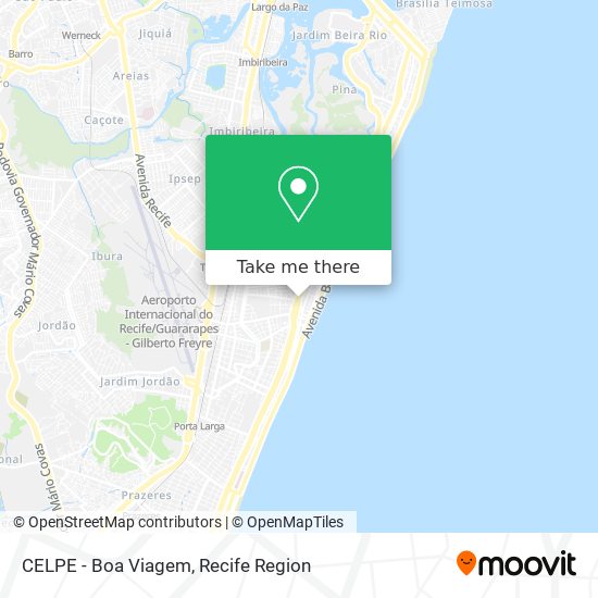 Mapa CELPE - Boa Viagem