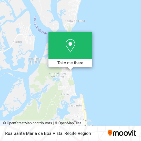 Rua Santa Maria da Boa Vista map