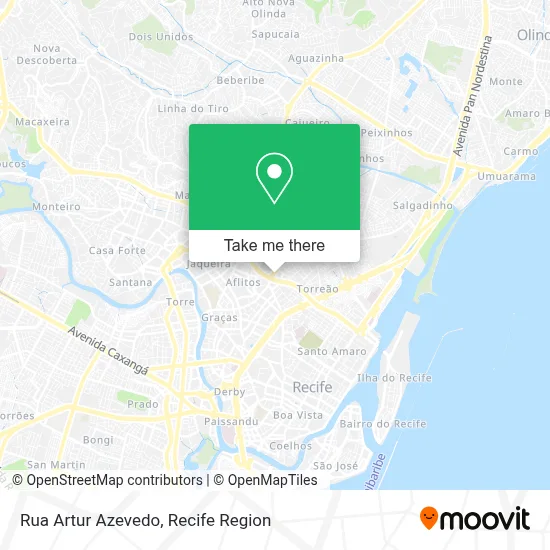 Rua Artur Azevedo map
