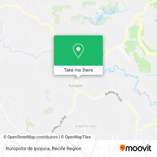 Rurópolis de Ipojuca map