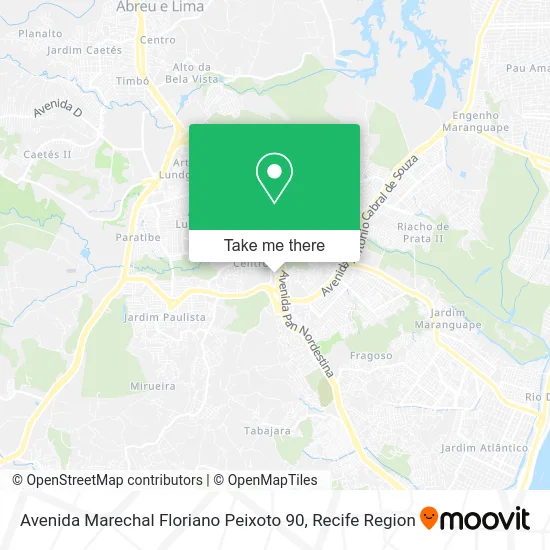 Avenida Marechal Floriano Peixoto 90 map